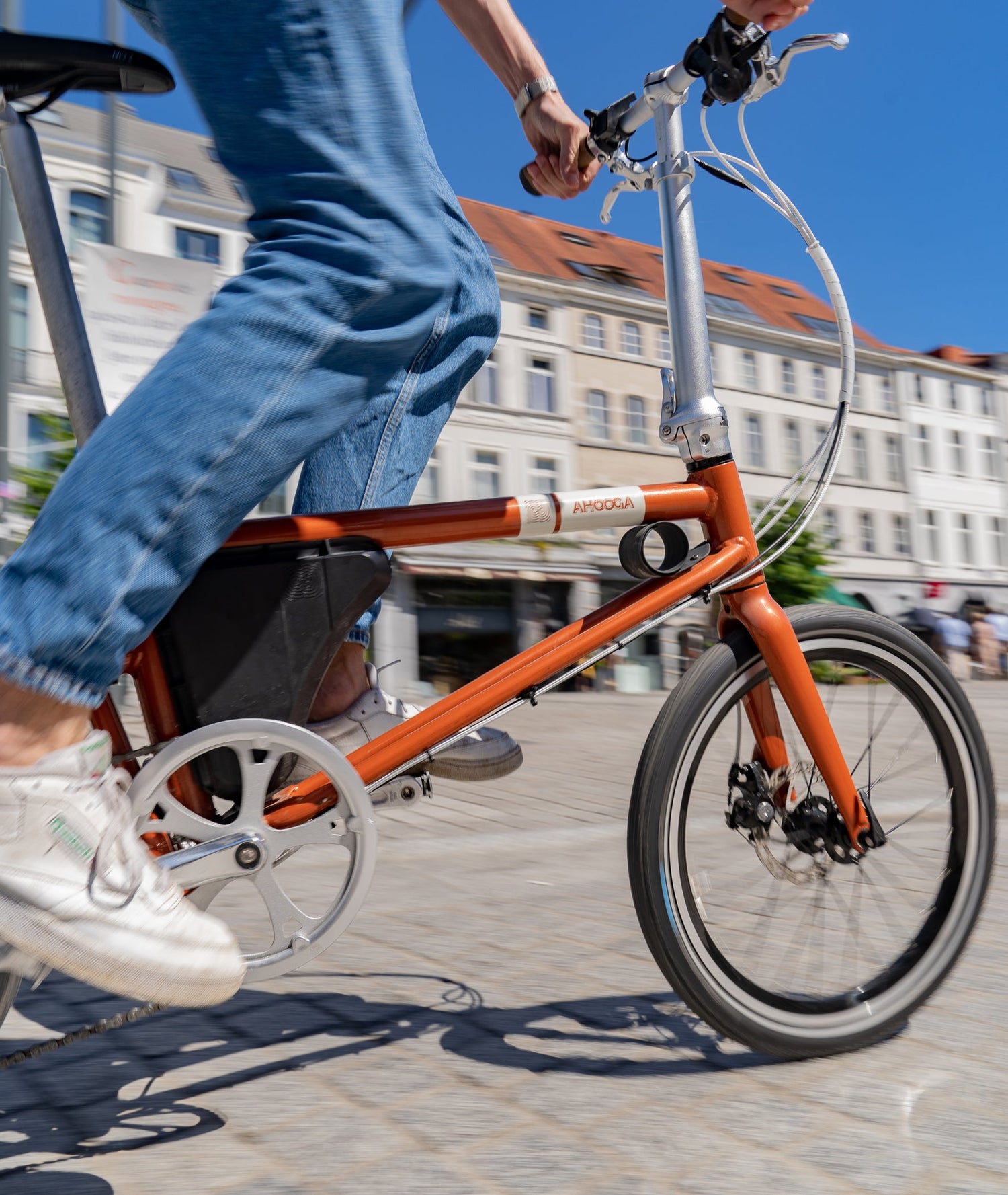 De <span class="text-pink-dark">beste rij-ervaring.</span> Omdat het een échte fiets is!